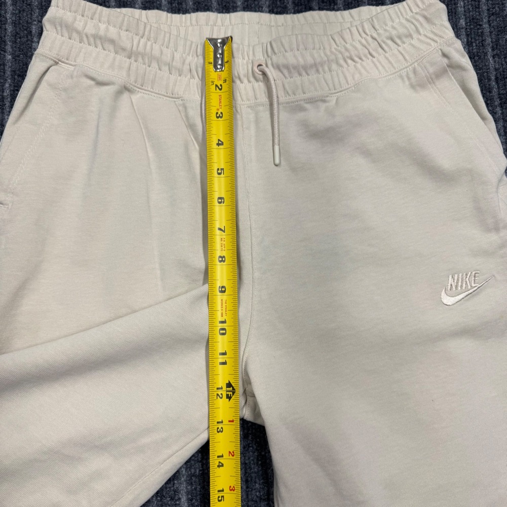 Nike Womens Medium Beige Sportswear Essential Fleece Jogger Pants (2409) - Picture 9 of 12